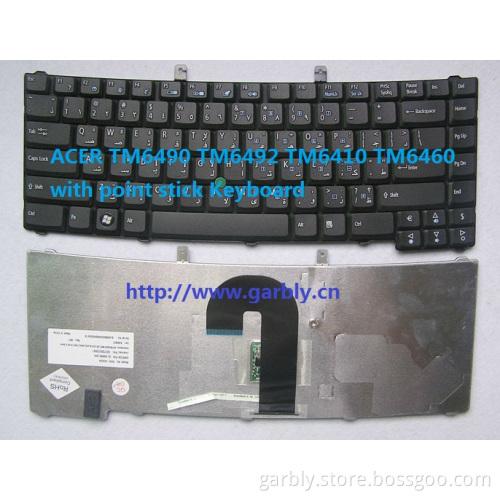 Us Sp It Layout for Acer TM6410 TM6490 Keyboard Laptop Keyboard